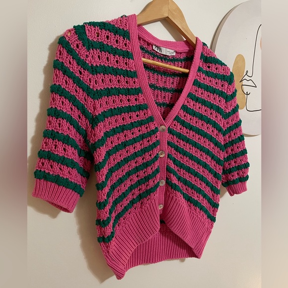 Zara Knit Cardigan - Picture 2 of 4